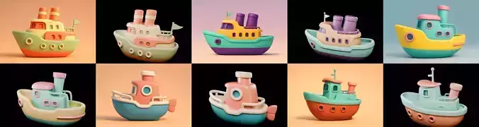 Boat Trip bundle 14 pack 100 glb