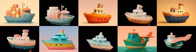 Boat Trip bundle 11 pack 100 glb