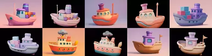 Boat Trip bundle 10 pack 100 glb