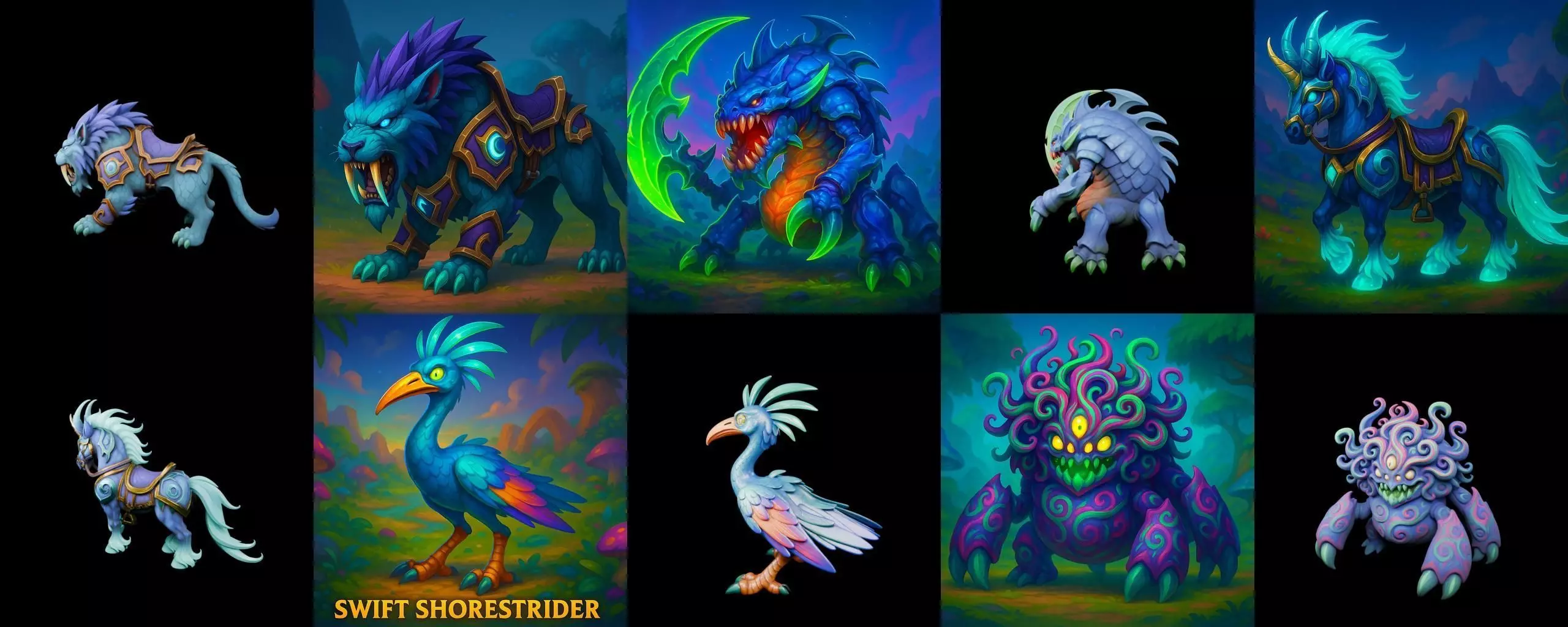 Bloody Raor Beast bundle 7 pack 100 glb 3D model_14