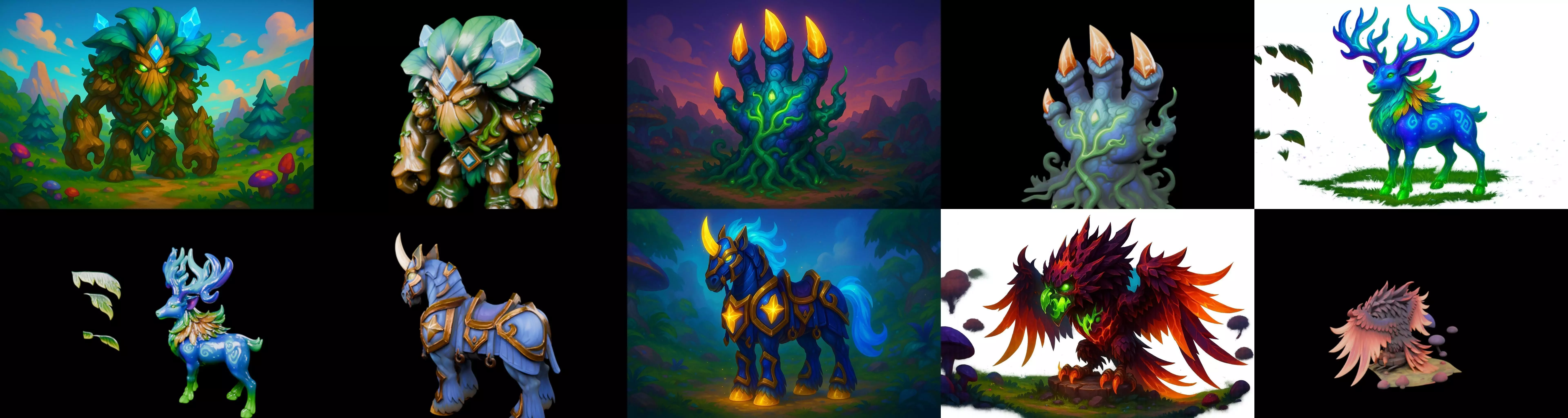 Bloody Raor Beast bundle 7 pack 100 glb 3D model_0