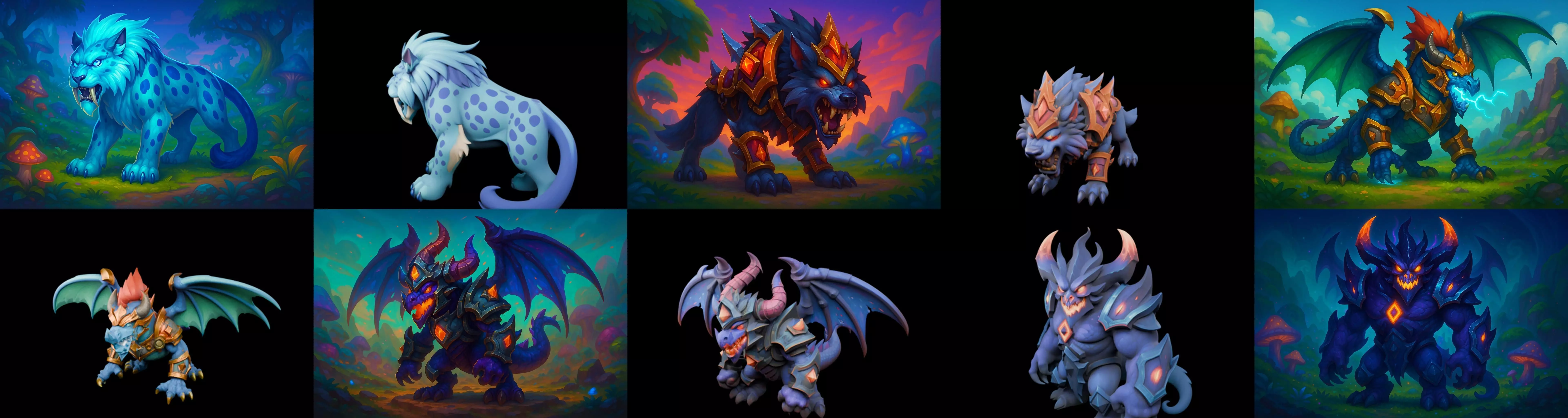 Bloody Raor Beast bundle 13 pack 100 glb 3D model_3