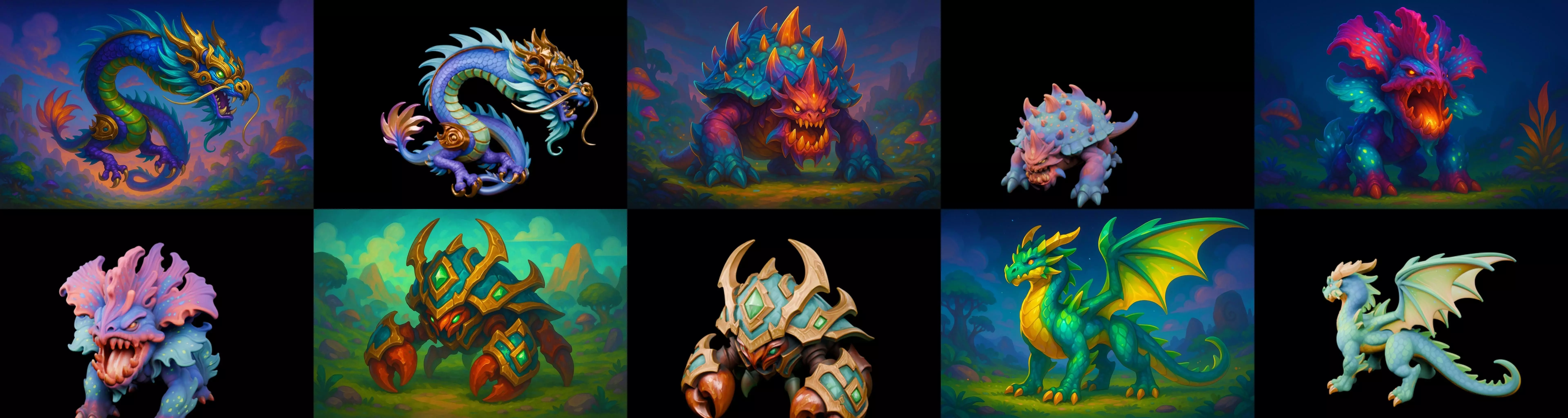 Bloody Raor Beast bundle 13 pack 100 glb 3D model_7