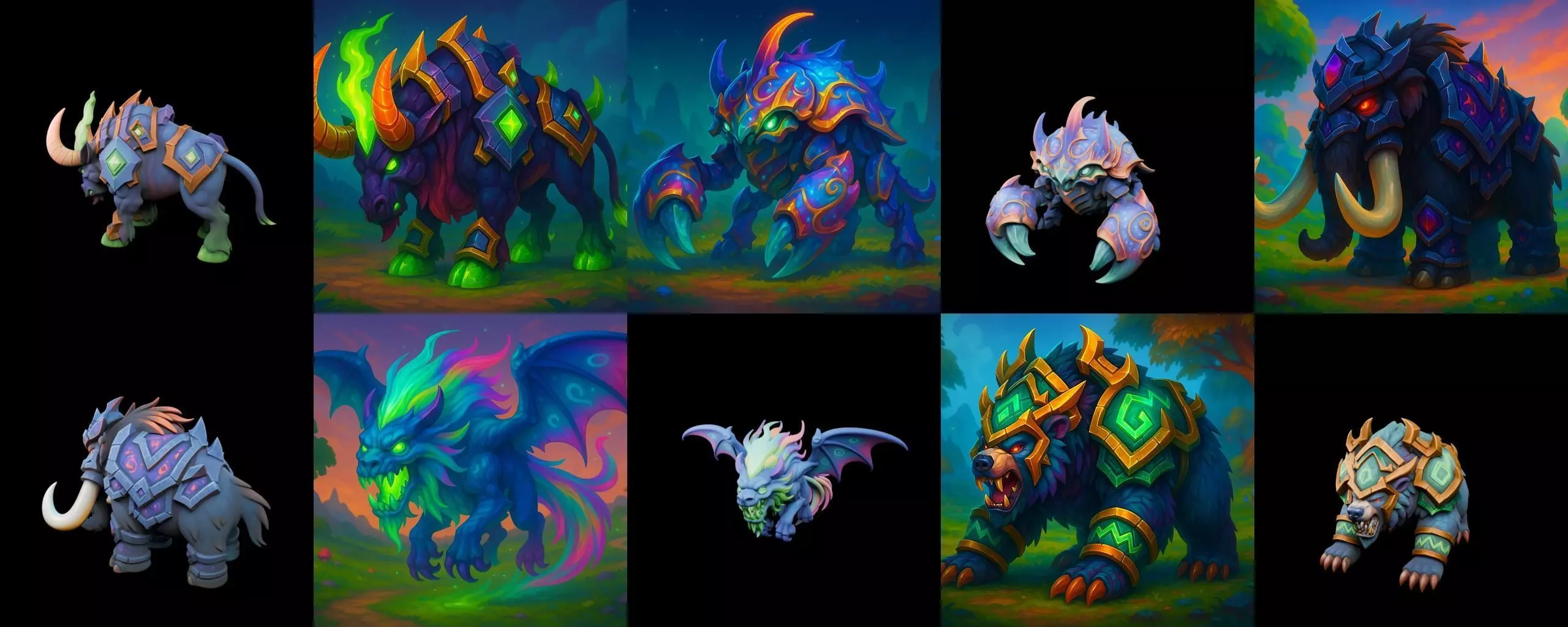 Bloody Raor Beast bundle 13 pack 100 glb 3D model_19