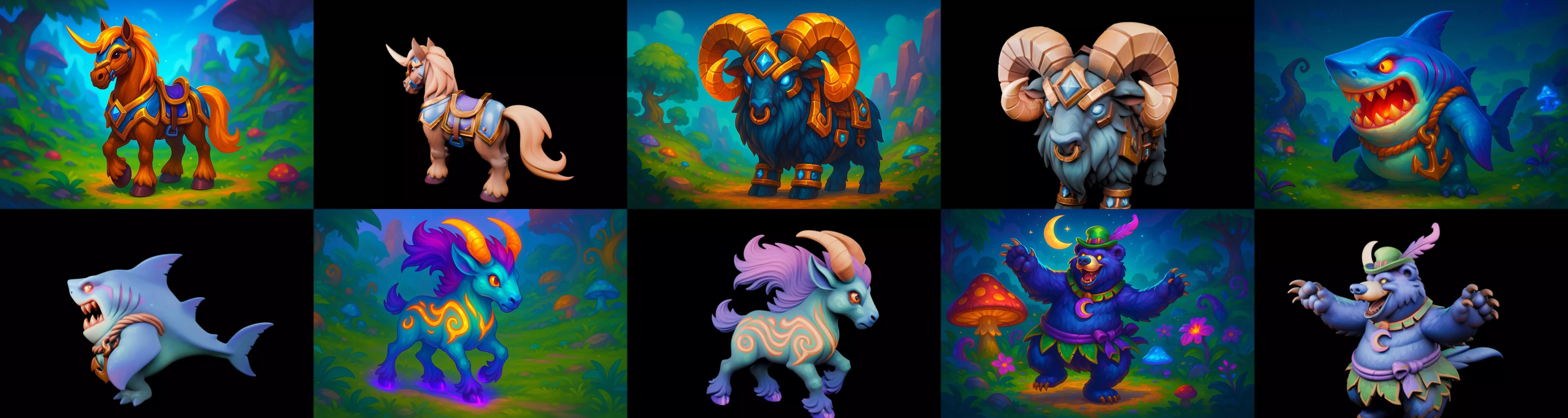 Bloody Raor Beast bundle 13 pack 100 glb 3D model_15