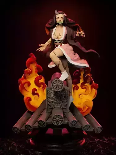 Nezuko Kamado - Demon Slayer 3D