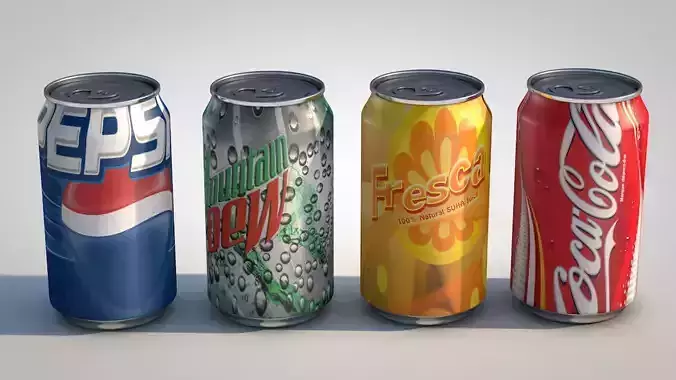 Can Drinks 3D model