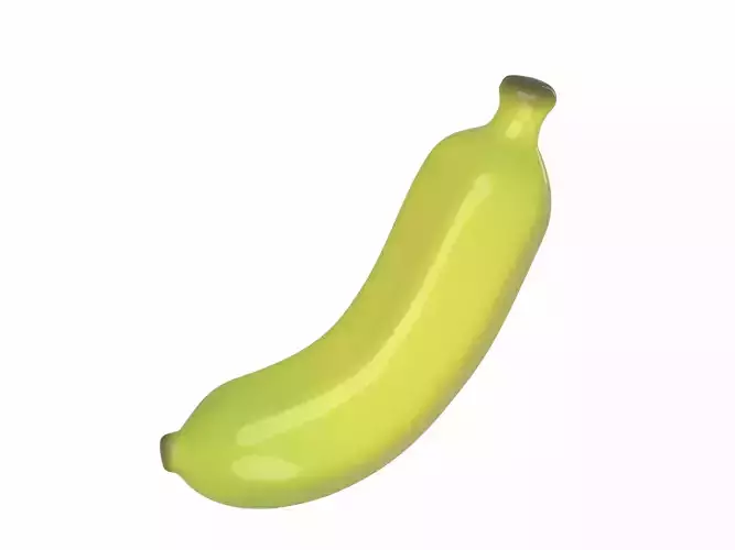 Cute whole Banana