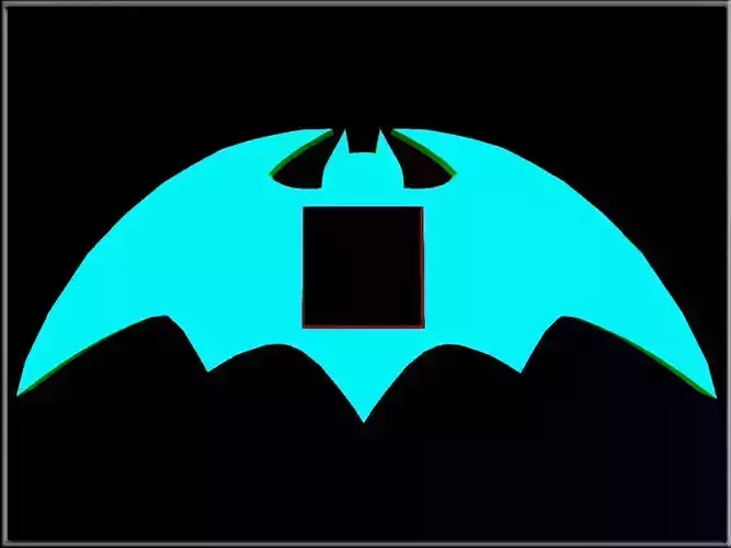 Bat Halloween Sign 06