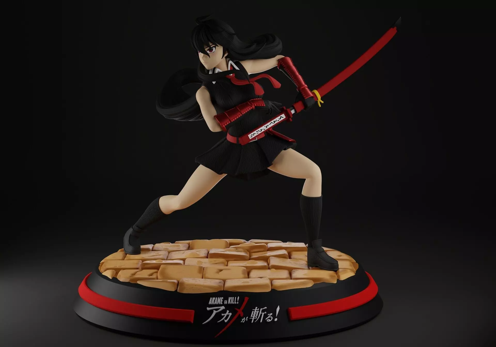Akame ga Kill - Akame 3D print model