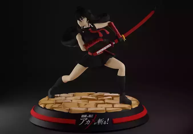 Akame ga Kill - Akame 3D print model