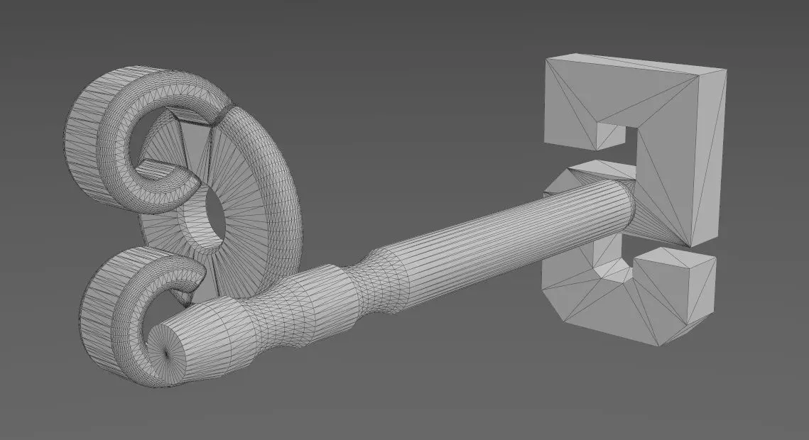 5 five number varsity font stud earring 3D print model_14