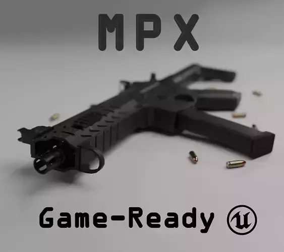 Game-Ready MPX smg 