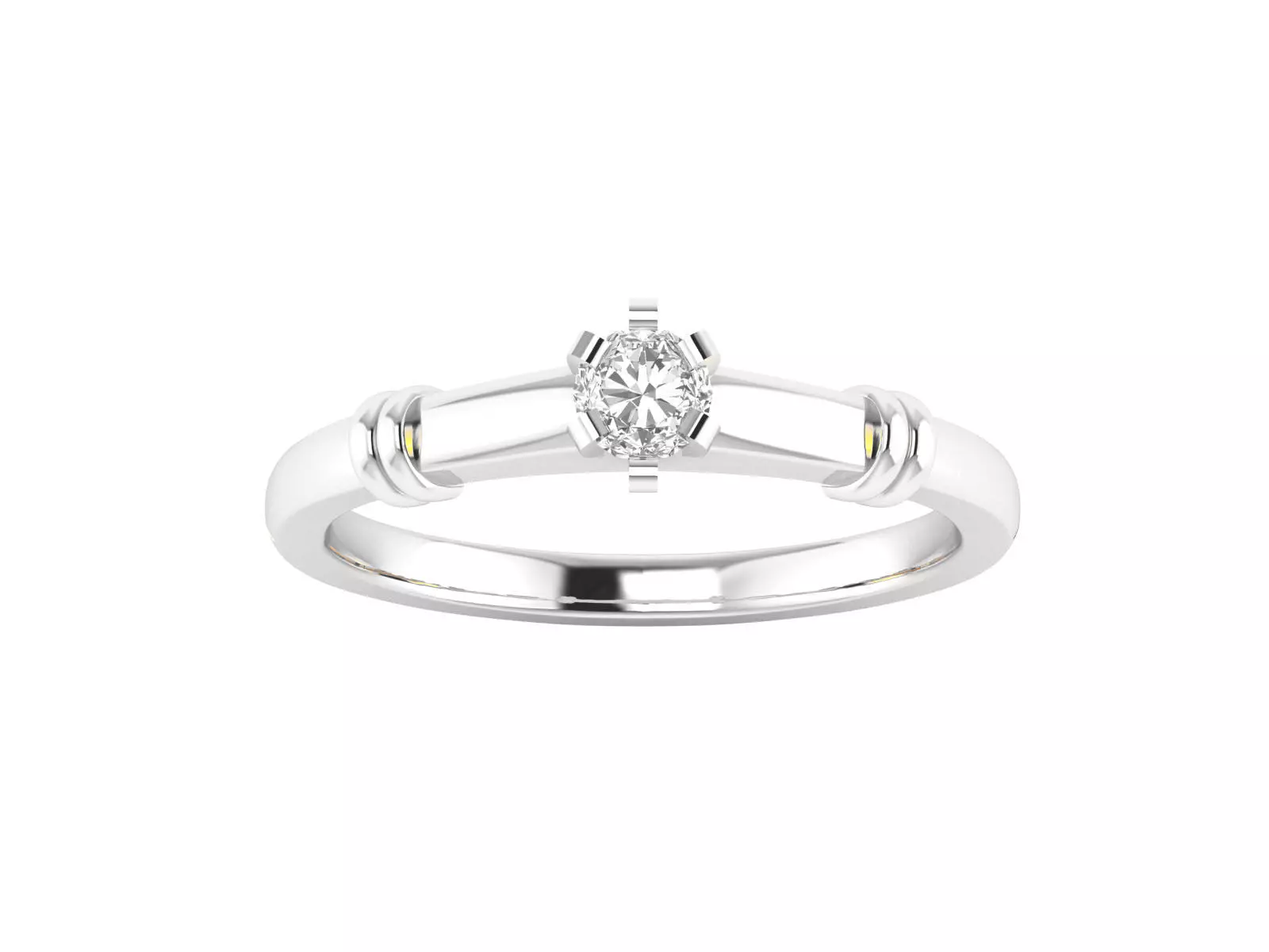 Women Ring Render 3dm STL MTL SLC JCD OBJ FBX Details 3D print model_16