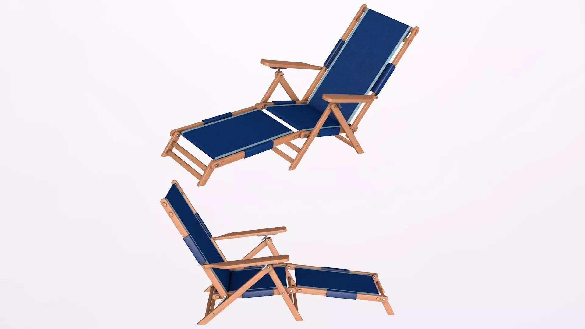 Beach Chair 3D model_6