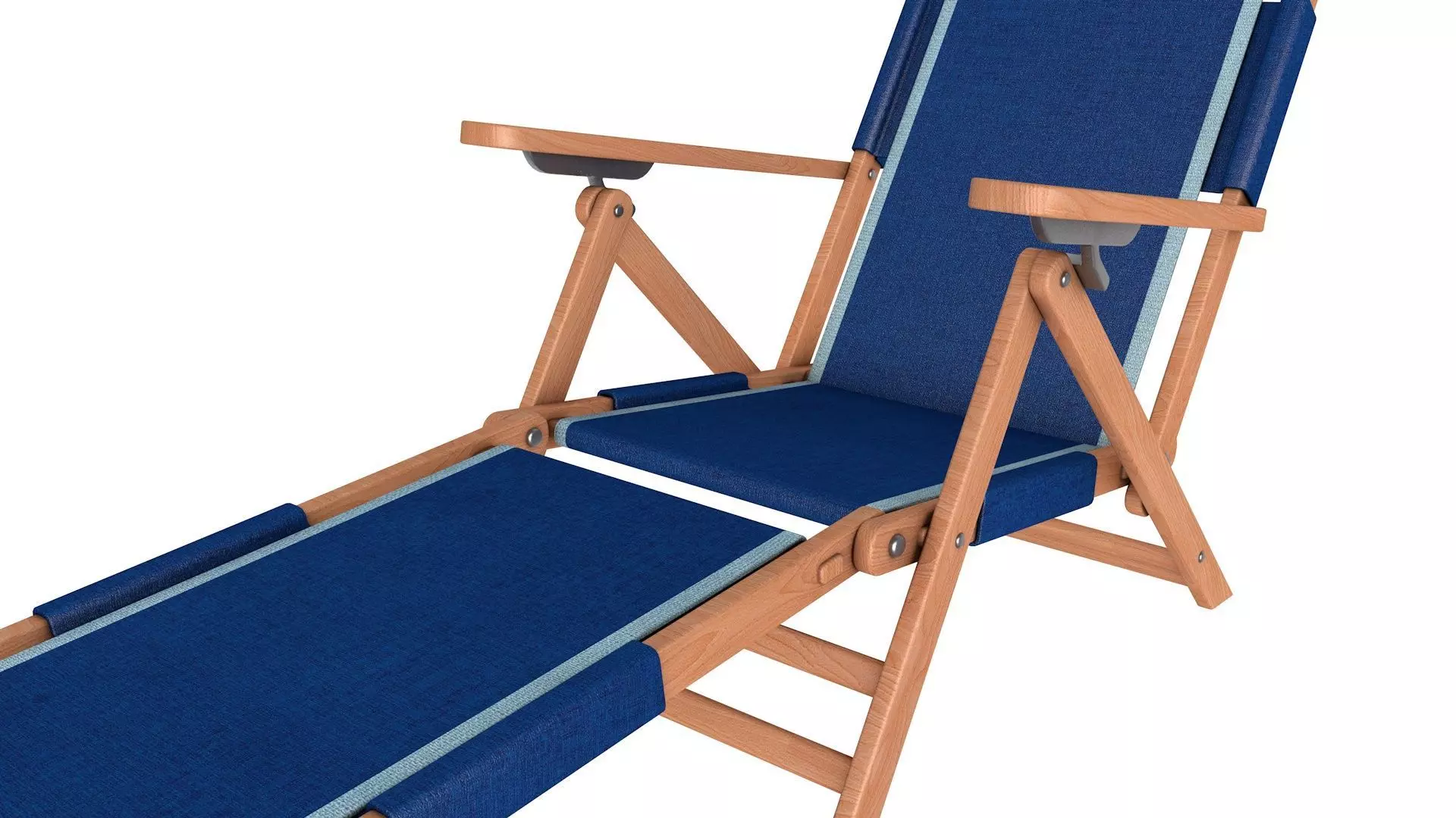Beach Chair 3D model_4