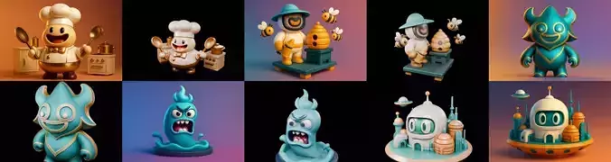 Funny Place bundle 10 pack 100 glb