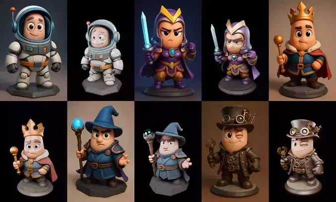 Cool Boy bundle 7 pack 100 glb