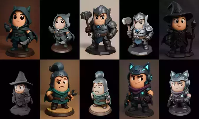 Finger Fanstasy bundle 9 pack 100 glb