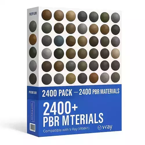  VRMAT Materials Pack Vray PBR for SketchUp 3dsMax Rhino 2400