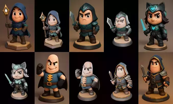 Finger Fanstasy bundle 6 pack 100 glb