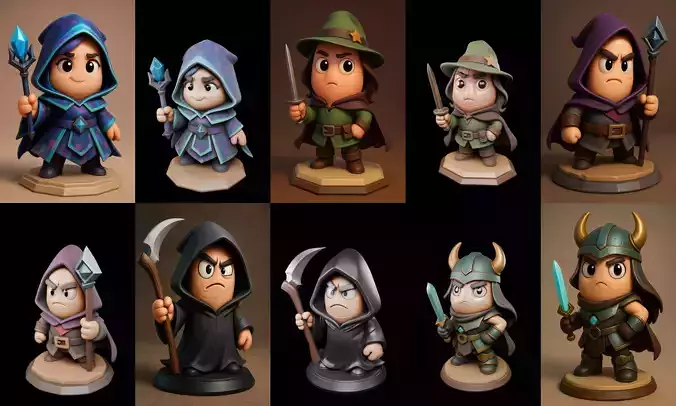 Finger Fanstasy bundle 4 pack 100 glb