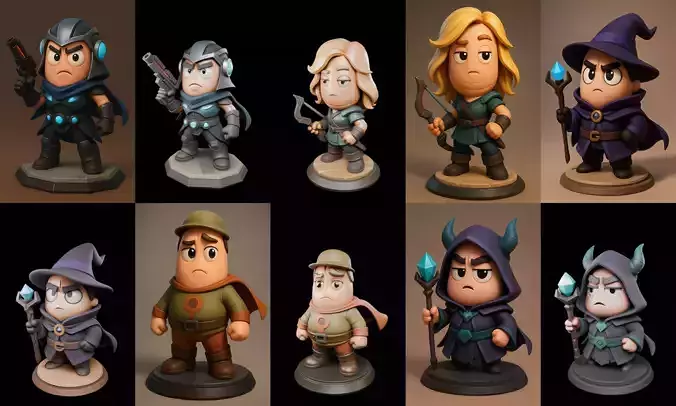 Finger Fanstasy bundle 3 pack 100 glb