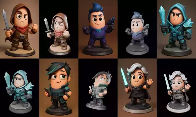 Finger Fanstasy bundle 2 pack 100 glb