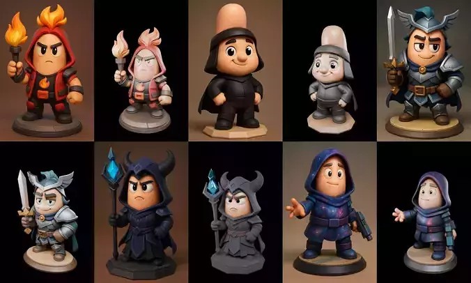 Finger Fanstasy bundle 13 pack 100 glb