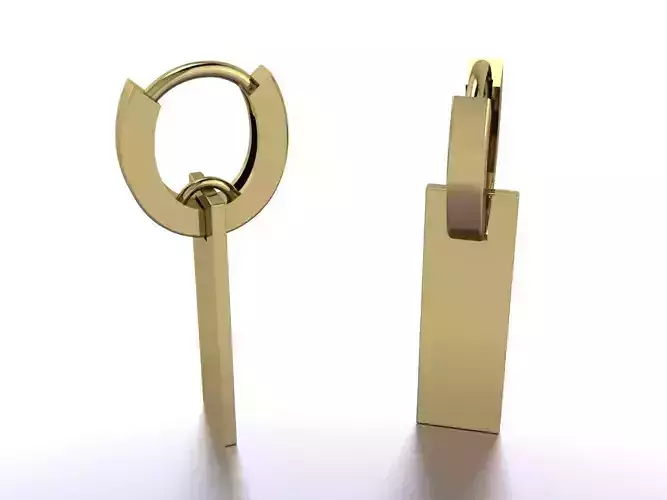 Earrings Jewelry Gold KJ-074