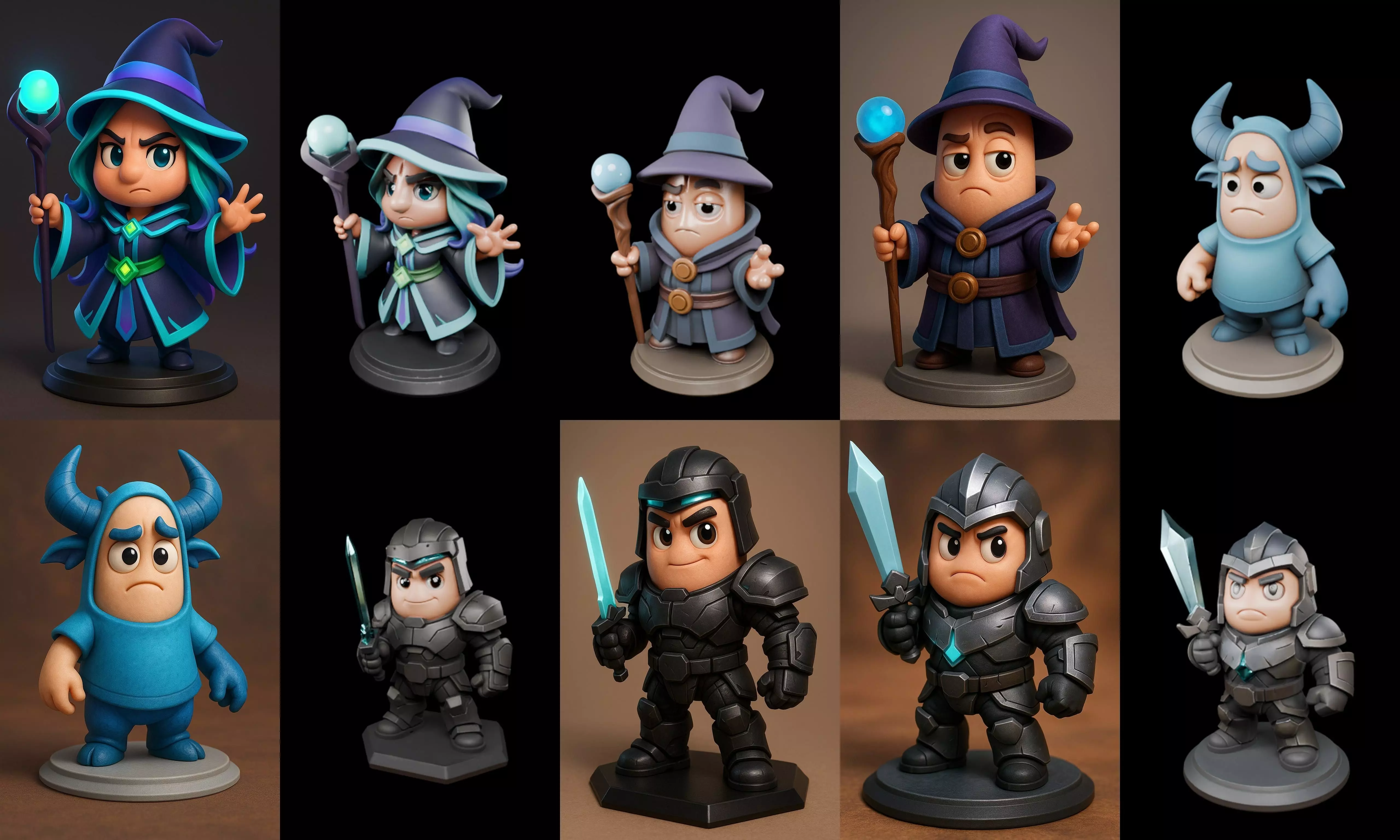 Cool Boy bundle 22 pack 100 glb 3D model_9