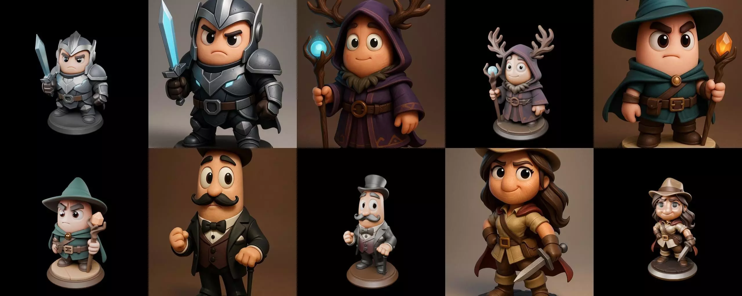 Cool Boy bundle 22 pack 100 glb 3D model_5