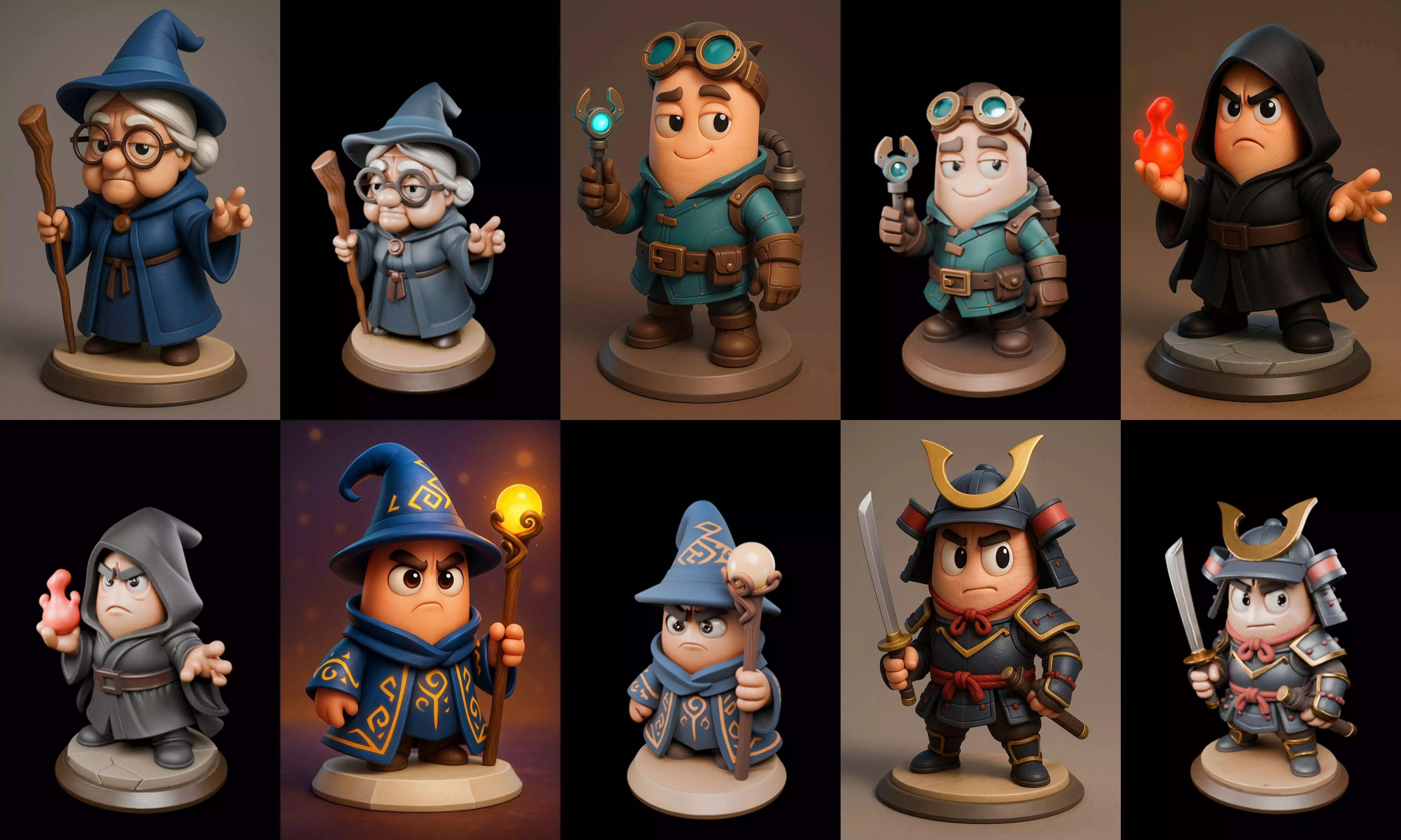 Cool Boy bundle 22 pack 100 glb 3D model_8