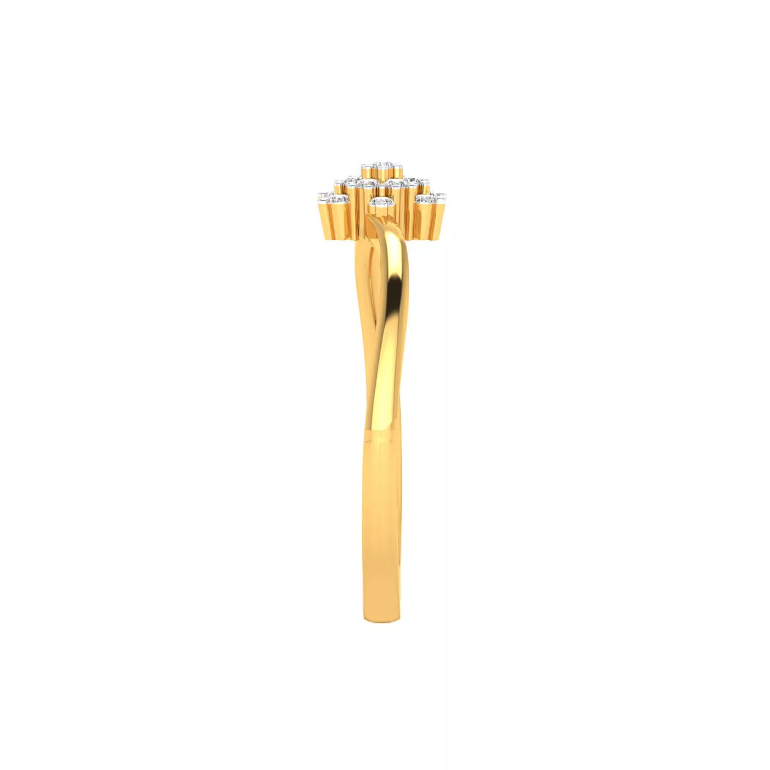 Women Ring Render 3dm STL MTL SLC JCD OBJ FBX Details 3D print model_8