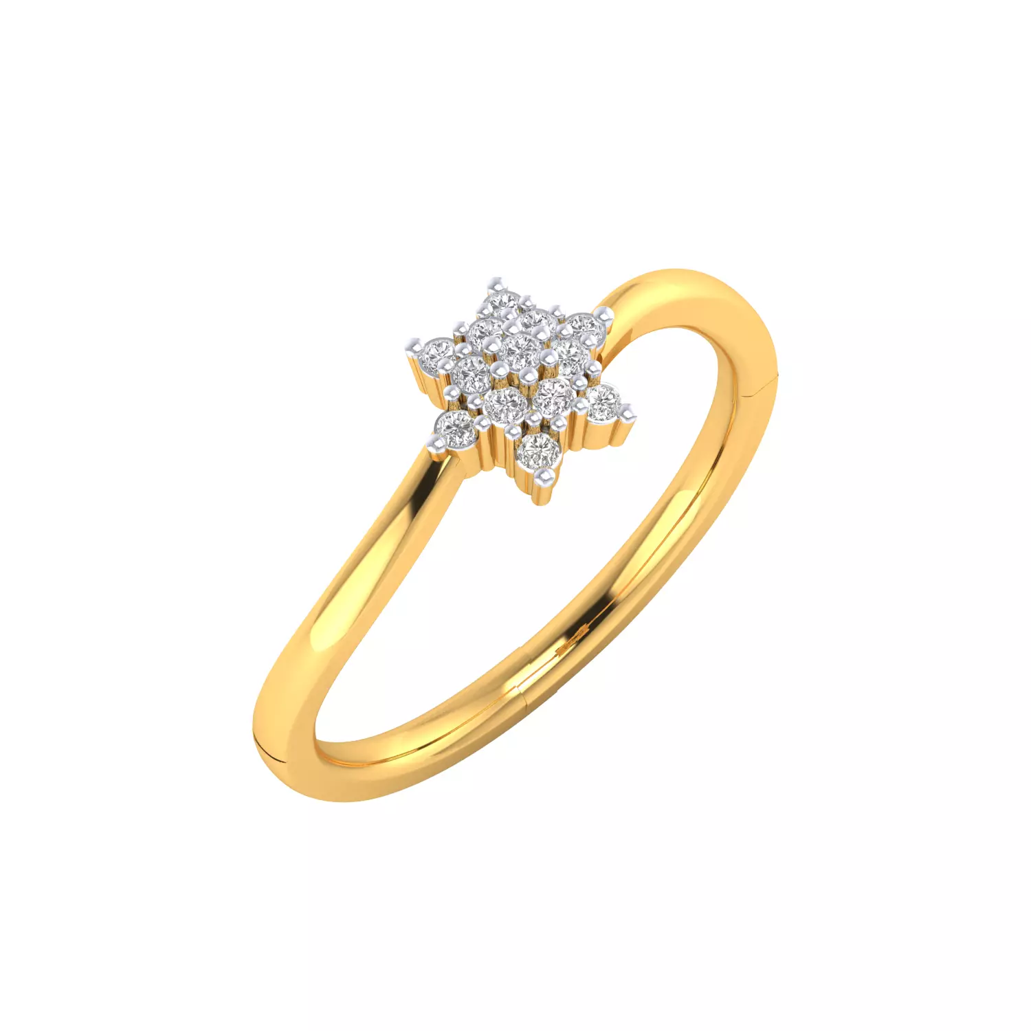 Women Ring Render 3dm STL MTL SLC JCD OBJ FBX Details 3D print model_3