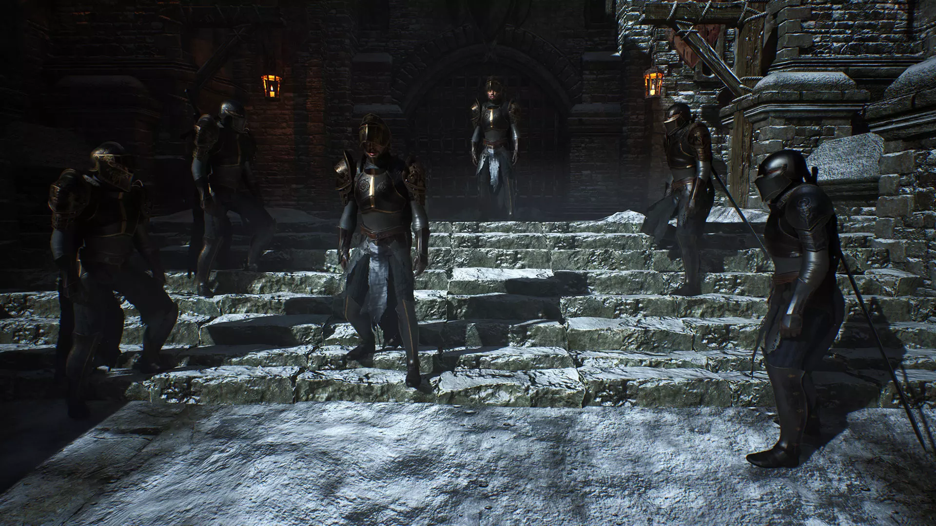 Medium Armored Warrior Knight V1 - Unity Project Low-poly 3D model_7