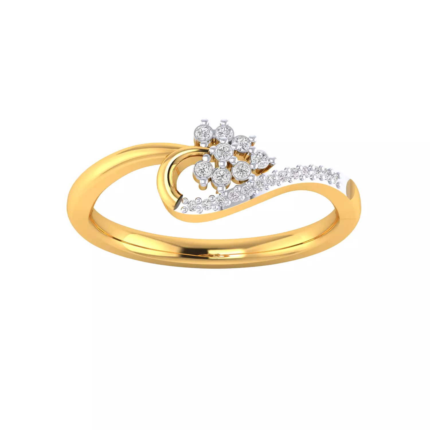 Women Ring Render 3dm STL MTL SLC JCD OBJ FBX Details 3D print model_17