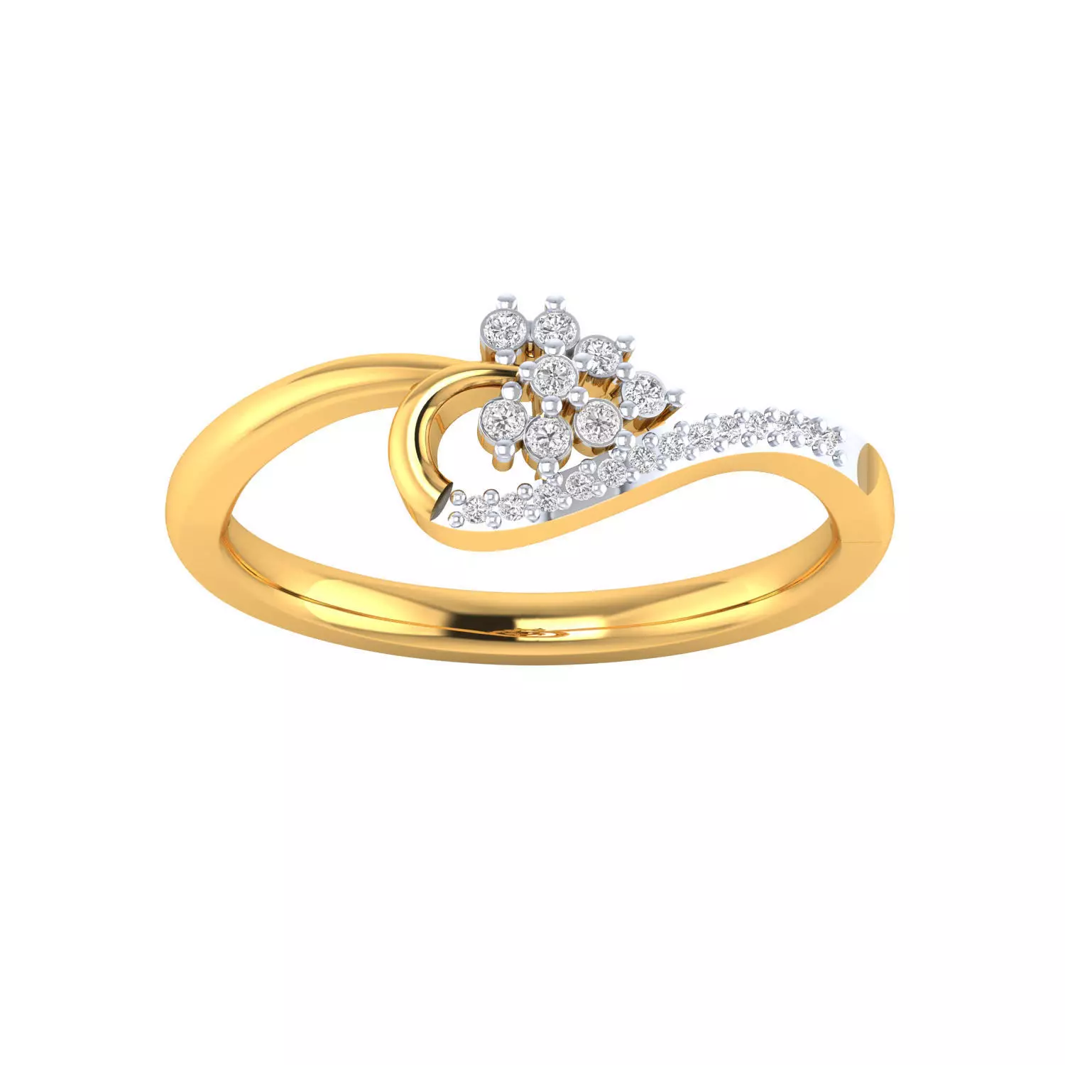 Women Ring Render 3dm STL MTL SLC JCD OBJ FBX Details 3D print model_16