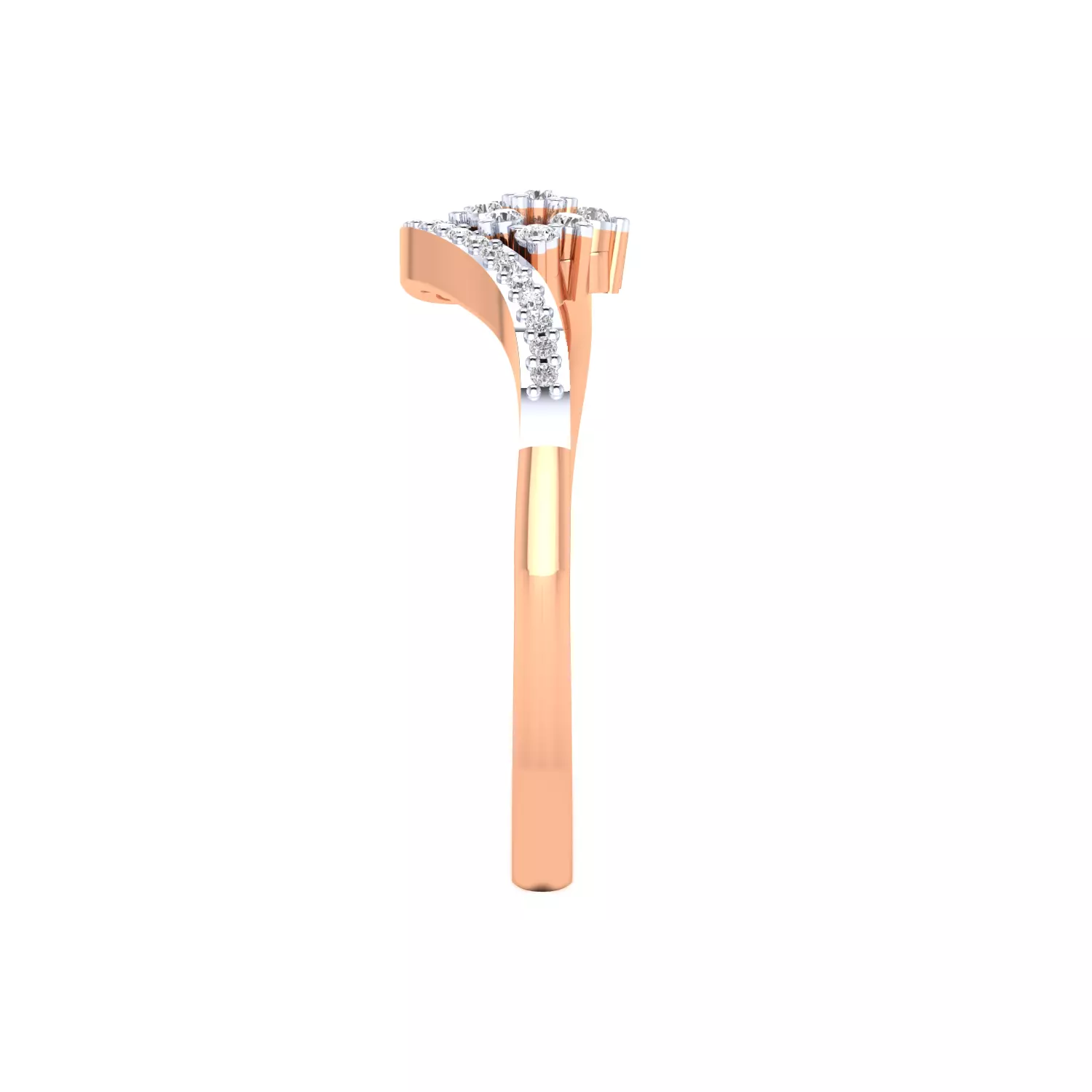 Women Ring Render 3dm STL MTL SLC JCD OBJ FBX Details 3D print model_7