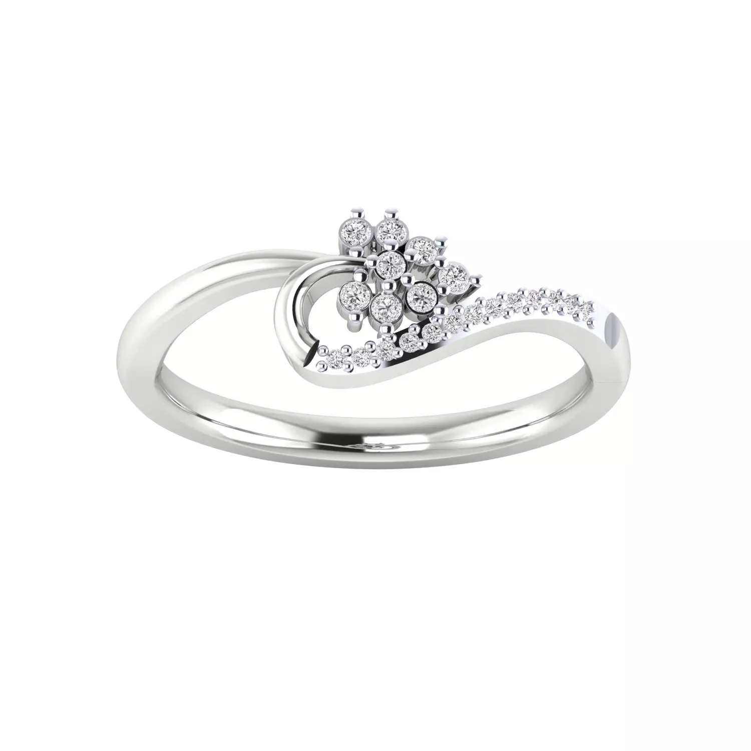 Women Ring Render 3dm STL MTL SLC JCD OBJ FBX Details 3D print model_15