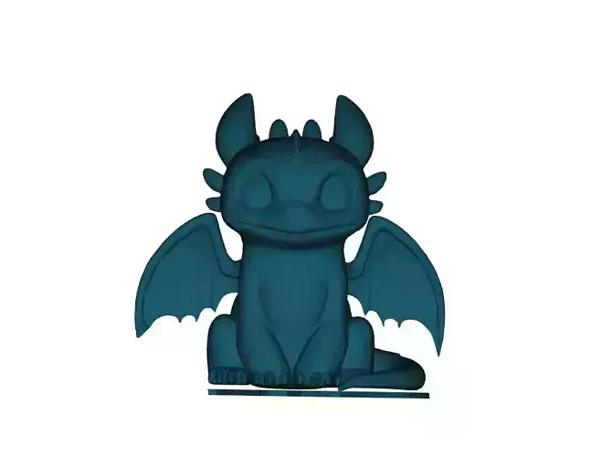 cute Toothless dragon 