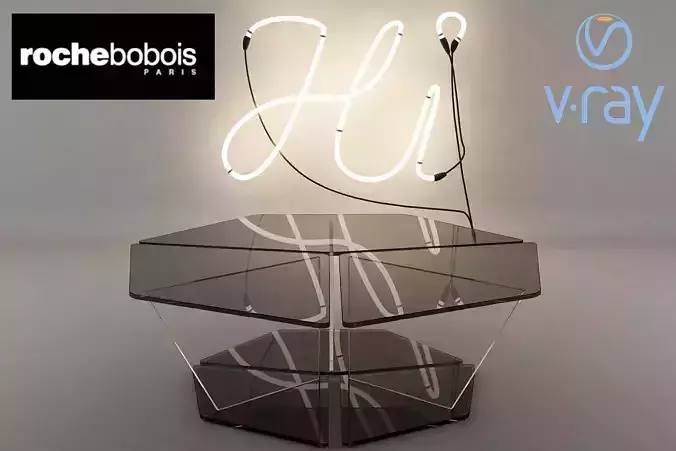 COFFEE TABLE DAISY by Roche bobois