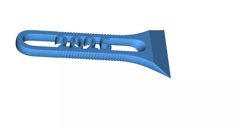 Scraper 3D print model_1