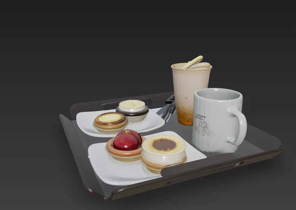 taleuteu and coffee 3D model_38