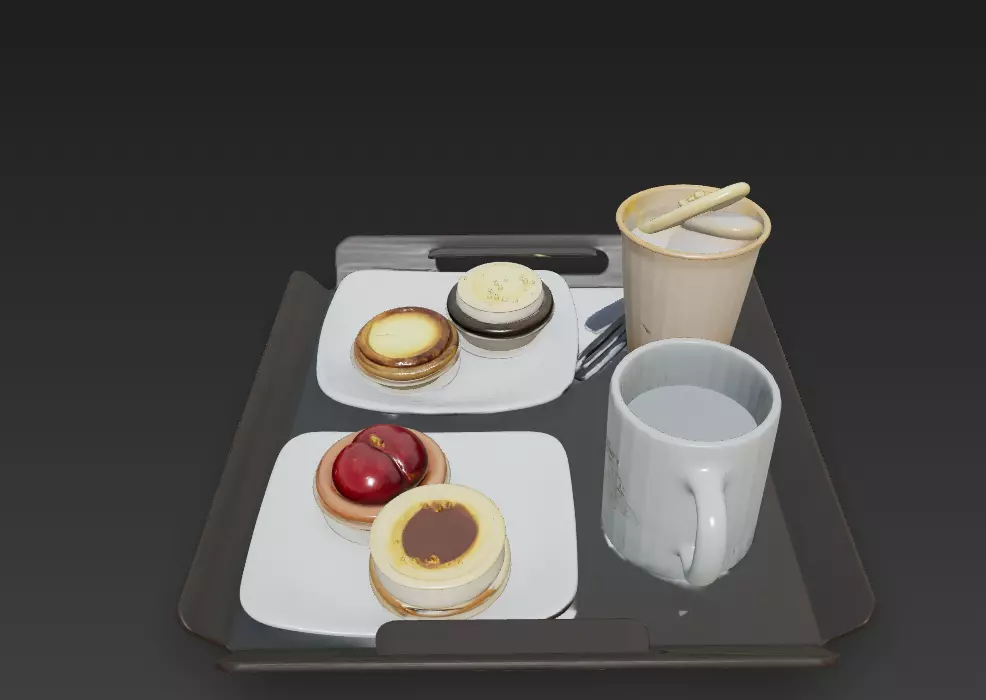 taleuteu and coffee 3D model_27