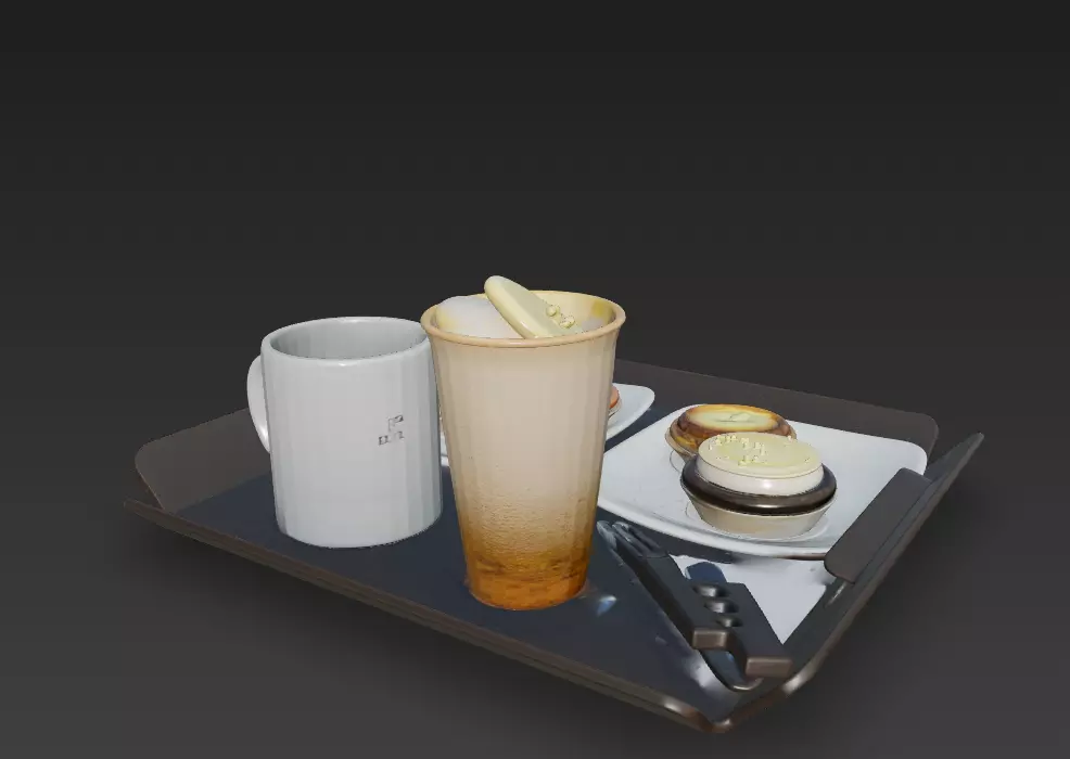taleuteu and coffee 3D model_6