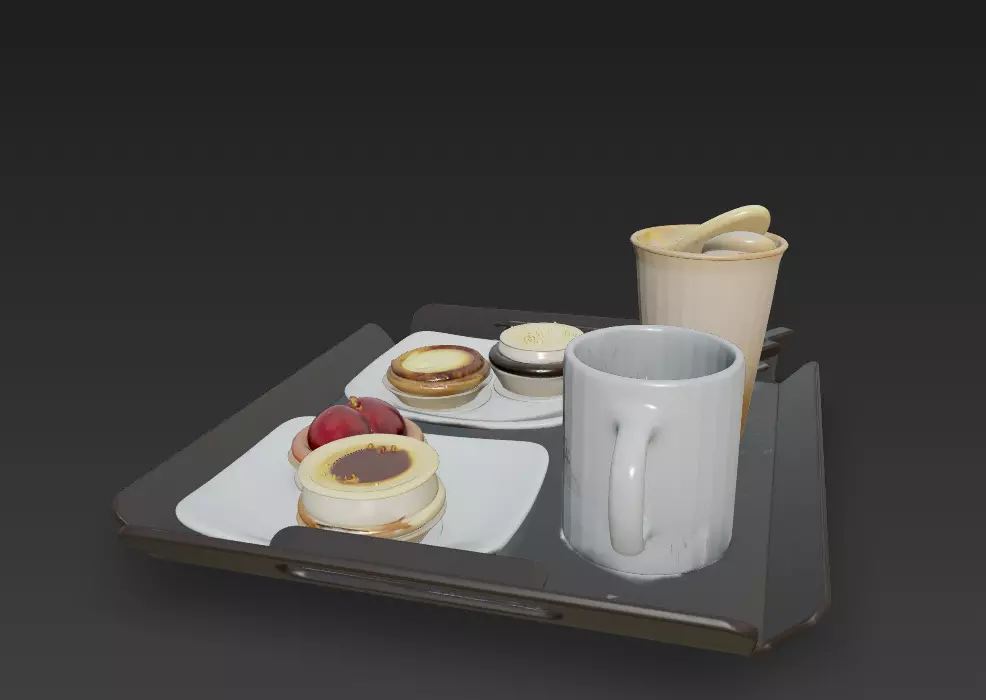 taleuteu and coffee 3D model_42