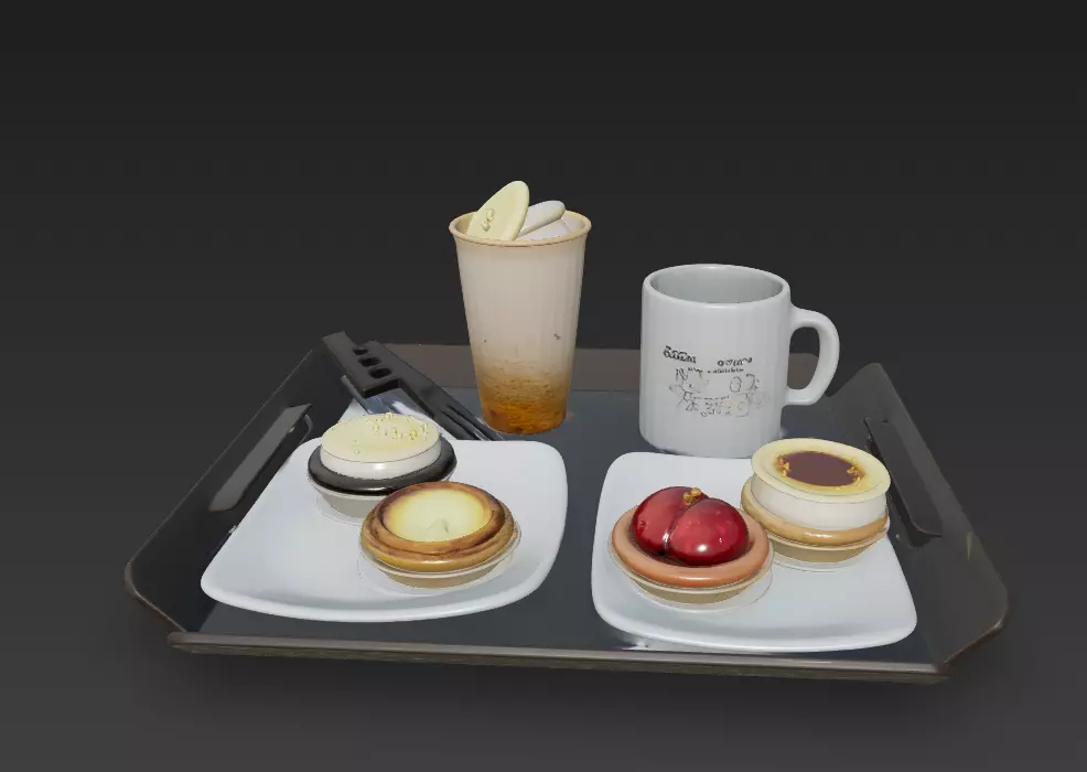 taleuteu and coffee 3D model_22