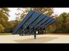 Solar Tracking Pole-3x6 Panel Layout-Single Table Low-poly 3D model_1