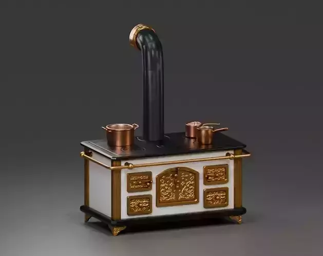 Old Victorian Cozy Stove